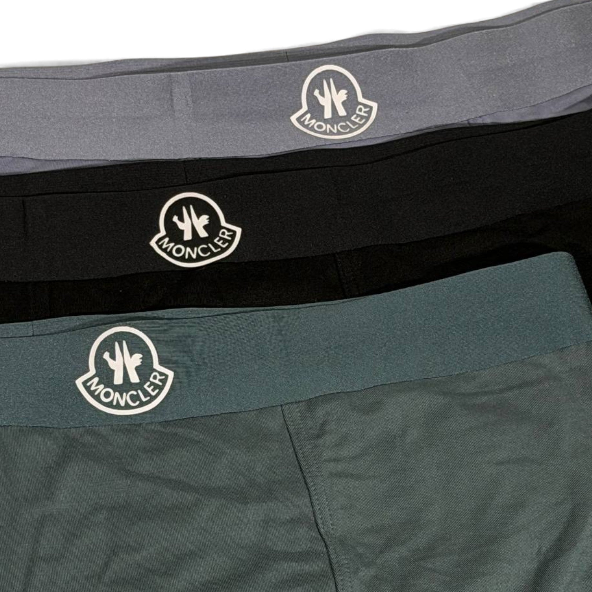 Moncler Luxury Men’s Boxer Set – Premium Comfort & Minimal Style 🖤