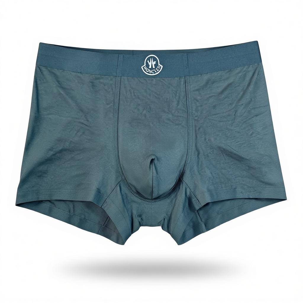 Moncler Luxury Men’s Boxer Set – Premium Comfort & Minimal Style 🖤