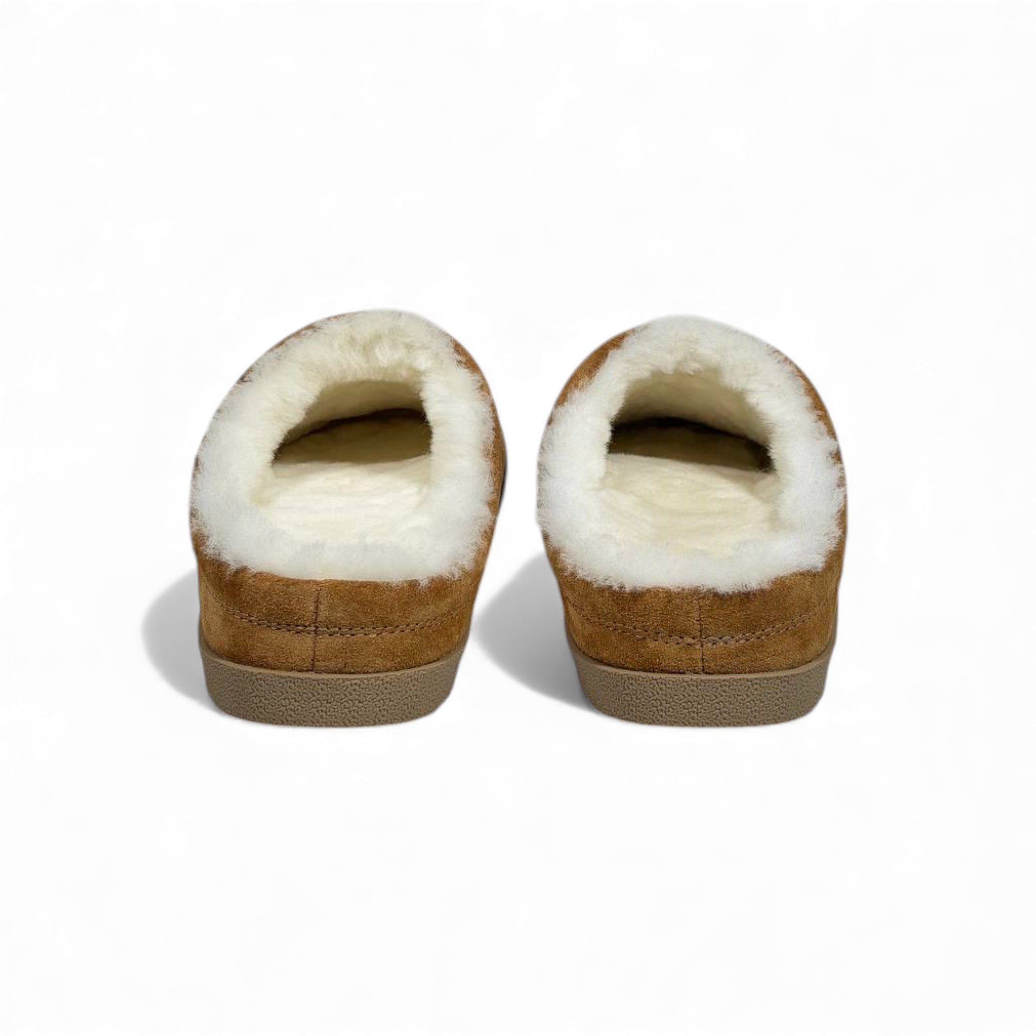 Alo Shearling Slip-On Clogs – Chestnut Everyday Comfort 🤎✨