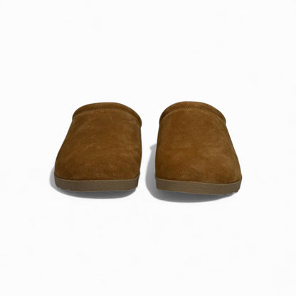 Alo Shearling Slip-On Clogs – Chestnut Everyday Comfort 🤎✨