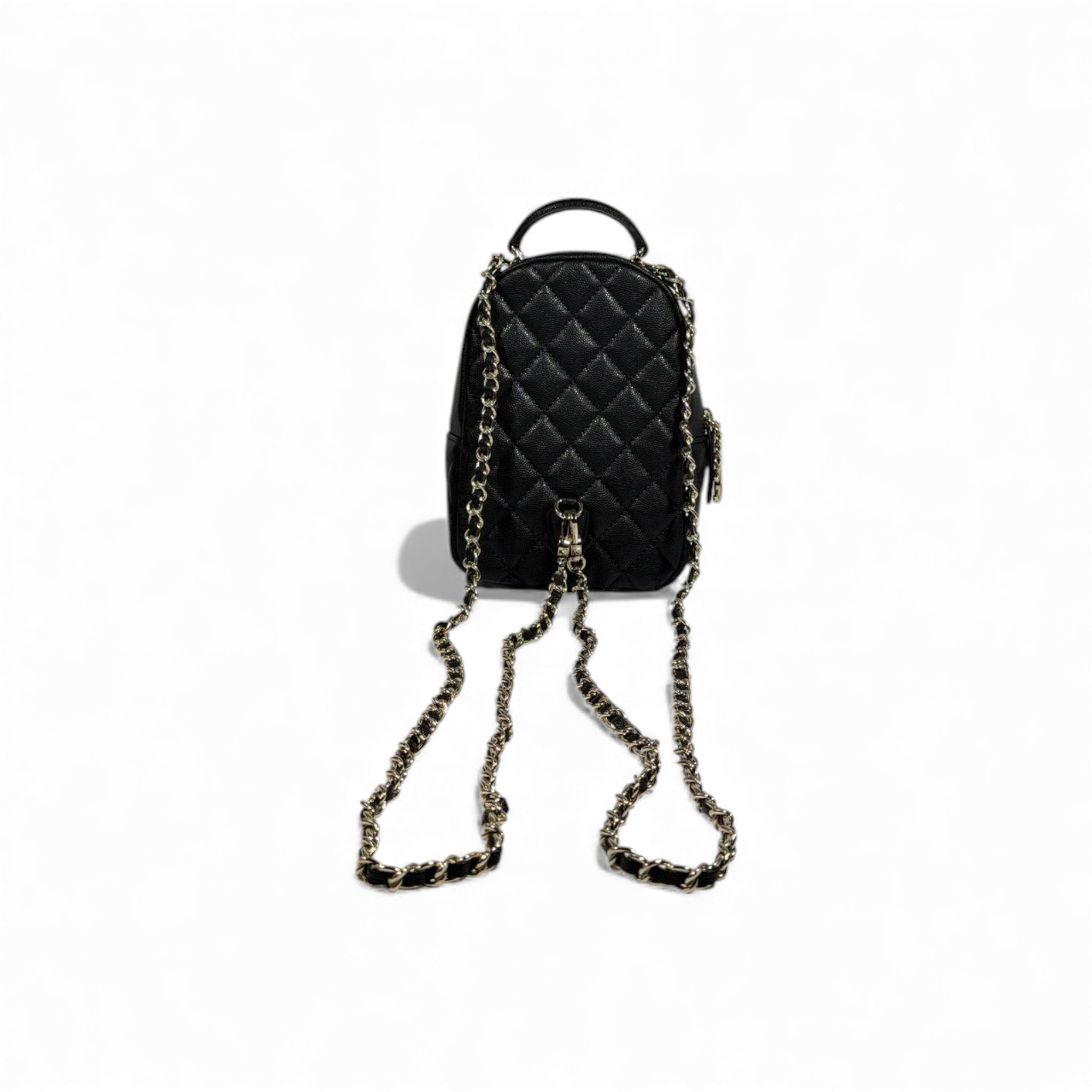 🖤 Chanel Quilted Mini Backpack 🎒✨ | Black Timeless Luxury