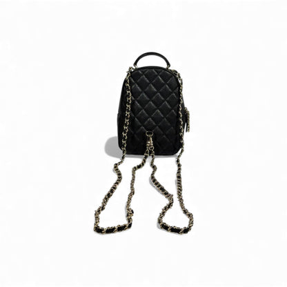 🖤 Chanel Quilted Mini Backpack 🎒✨ | Black Timeless Luxury
