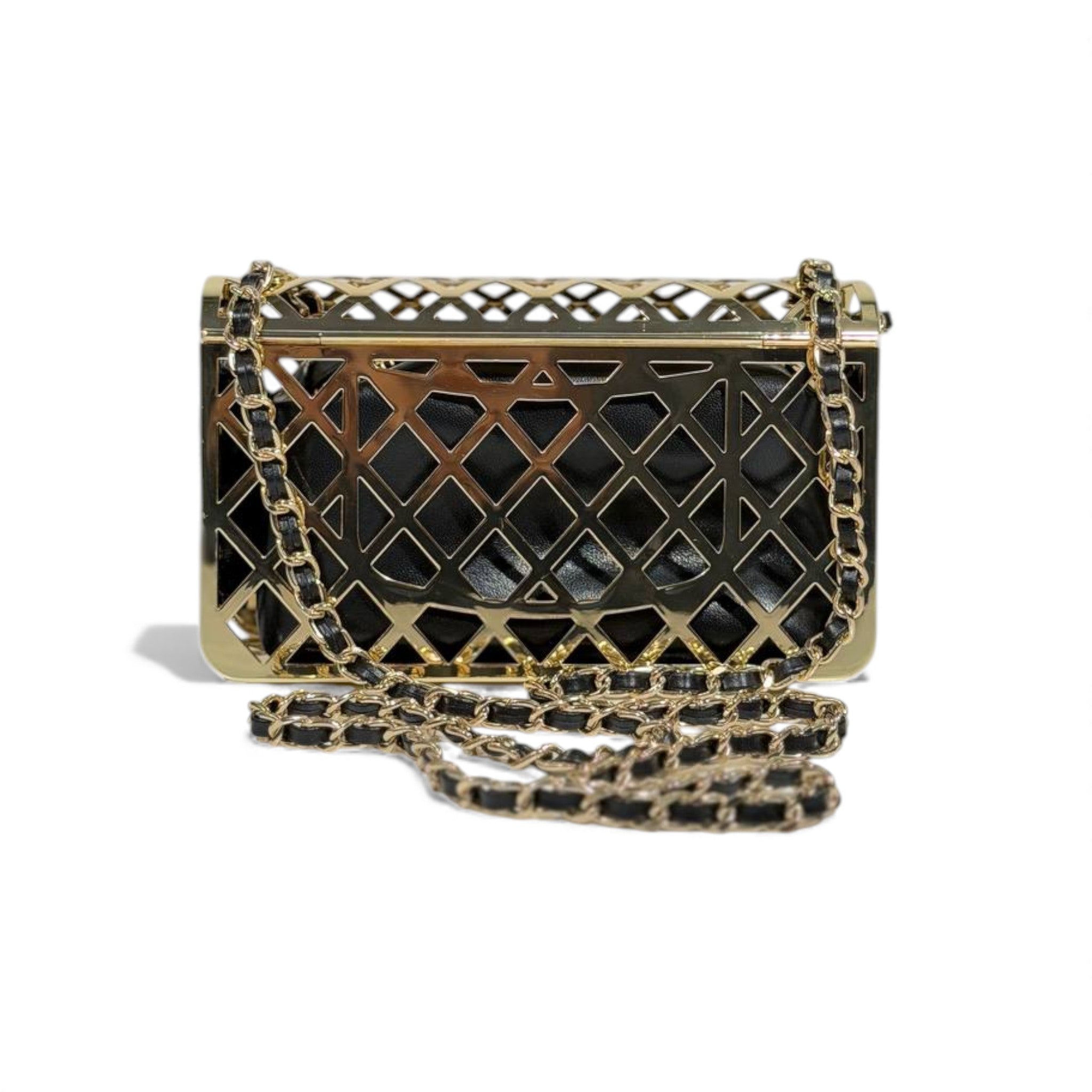 ✨ Chanel Gold Cage Mini Bag 👜💛 | Statement Luxury