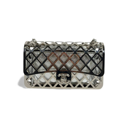 ✨ Chanel Silver Metal Cage Bag 👜🤍 | Iconic Statement Luxury