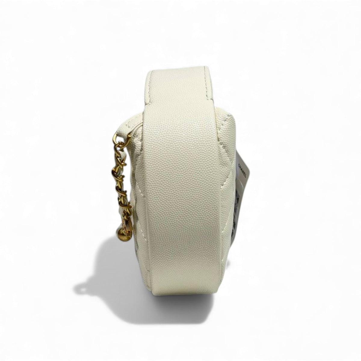 🤍 Chanel White Pearl Chain Bag 👜✨ | Timeless Luxury