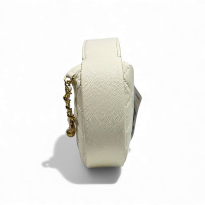 🤍 Chanel White Pearl Chain Bag 👜✨ | Timeless Luxury