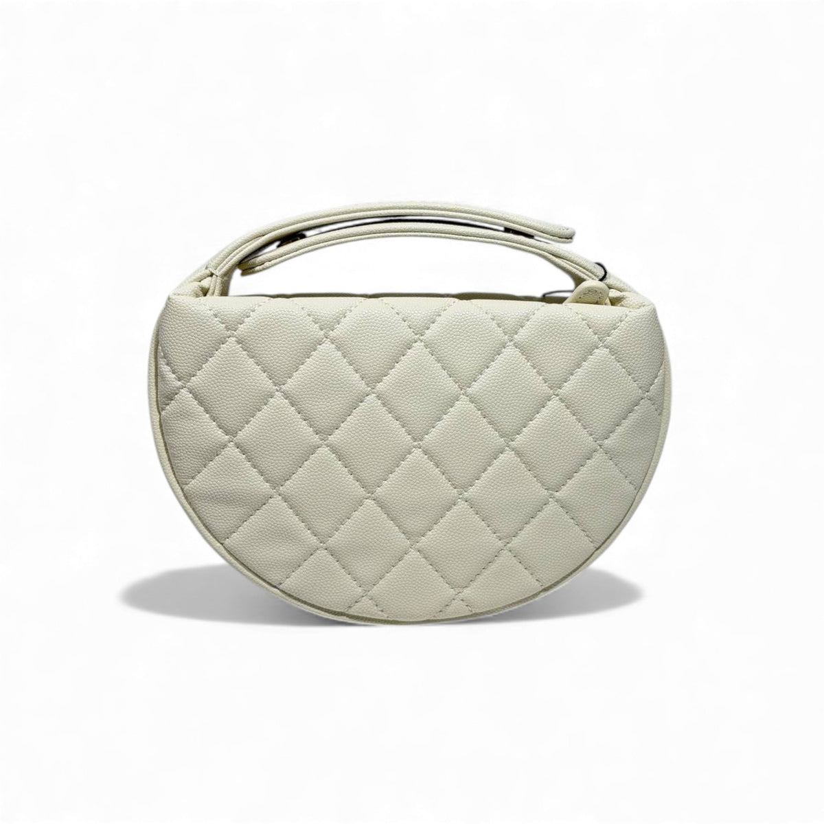 🤍 Chanel White Pearl Chain Bag 👜✨ | Timeless Luxury