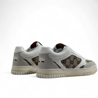 🔥 Gucci GG Supreme Sneakers – Beige/White Monogram Trainers 👟✨