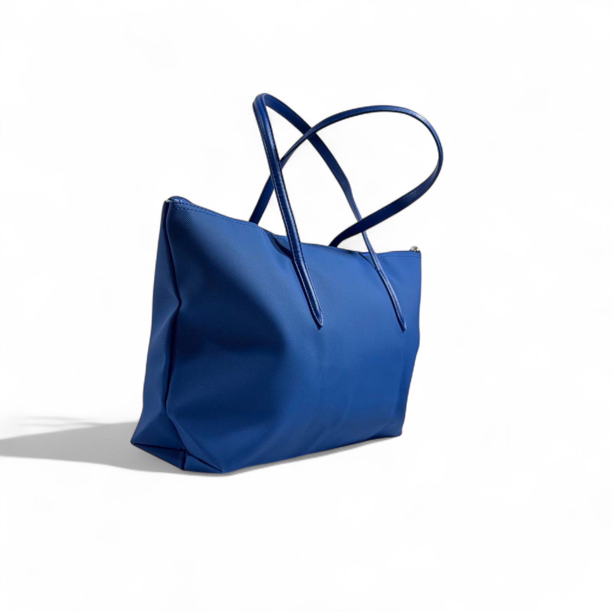 Lacoste Classic Blue Tote Bag – Sporty Chic Everyday Essential 💙🐊