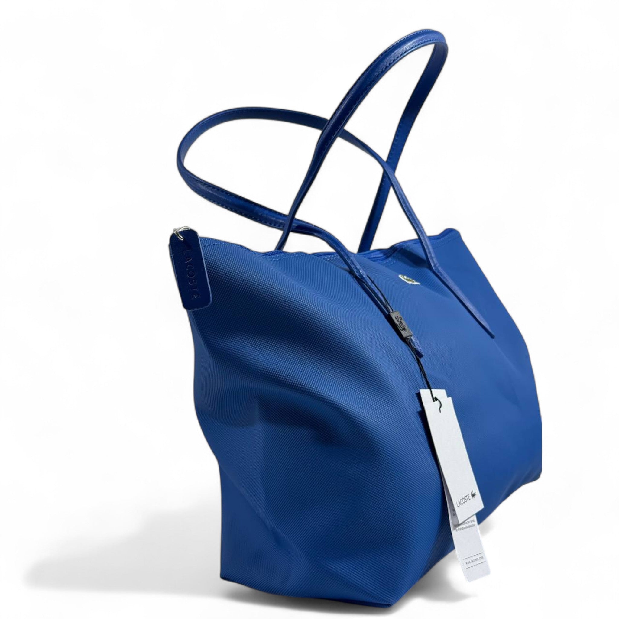 Lacoste Classic Blue Tote Bag – Sporty Chic Everyday Essential 💙🐊