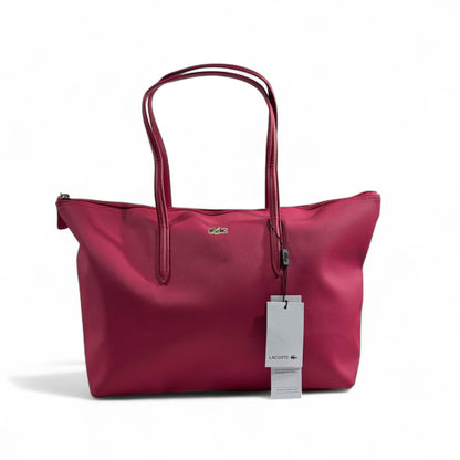 Lacoste Classic Red Tote Bag – Bold Elegance with Sporty Charm ❤️🐊