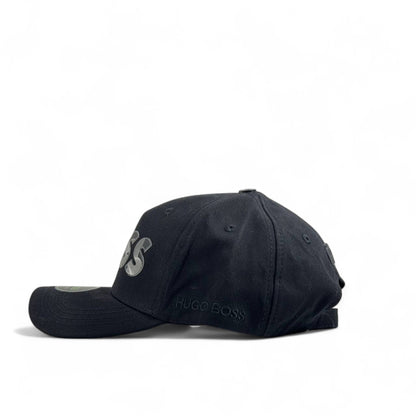 Hugo Boss Black Cap – Bold Metallic BOSS Logo 🖤🧢✨