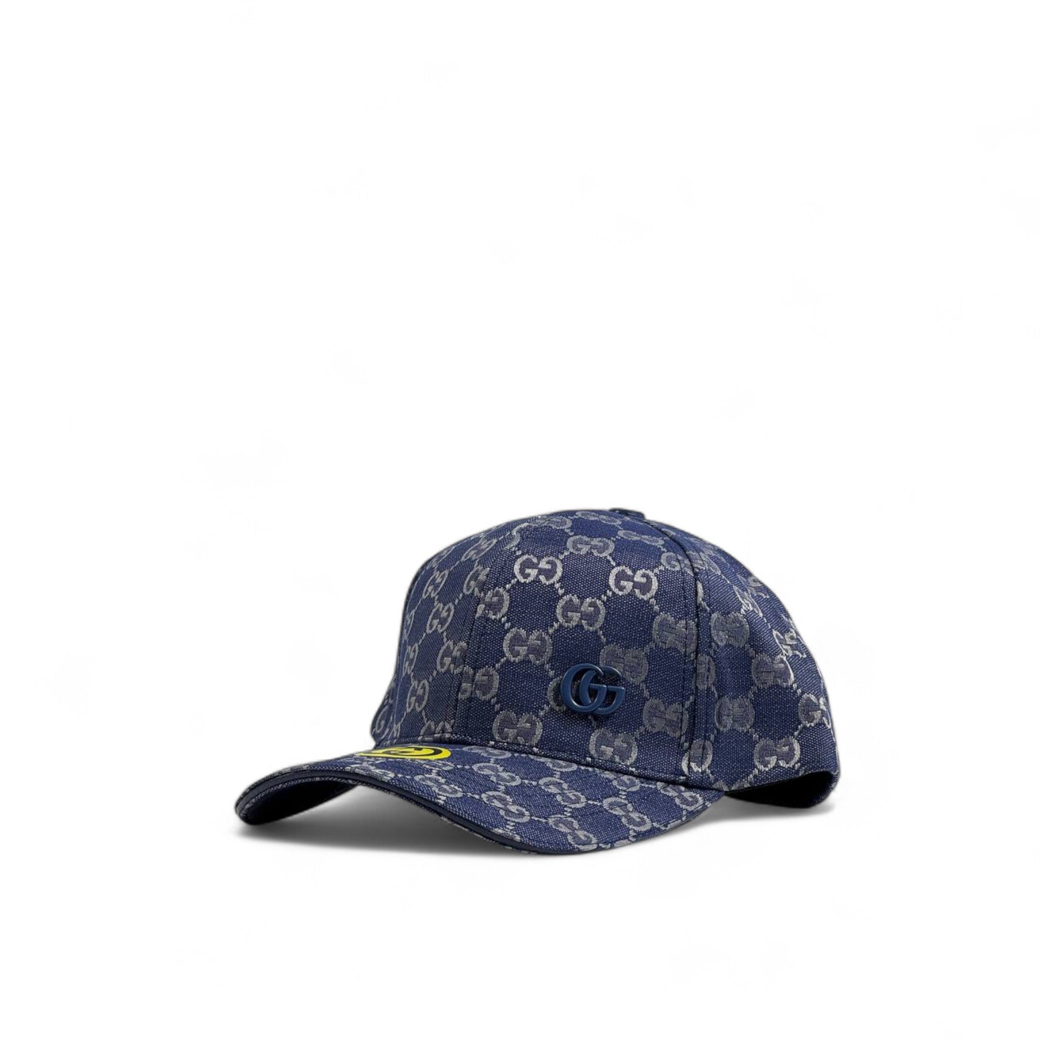 Gucci GG Monogram Cap – Navy Blue Streetwear Luxury 🧢💙✨