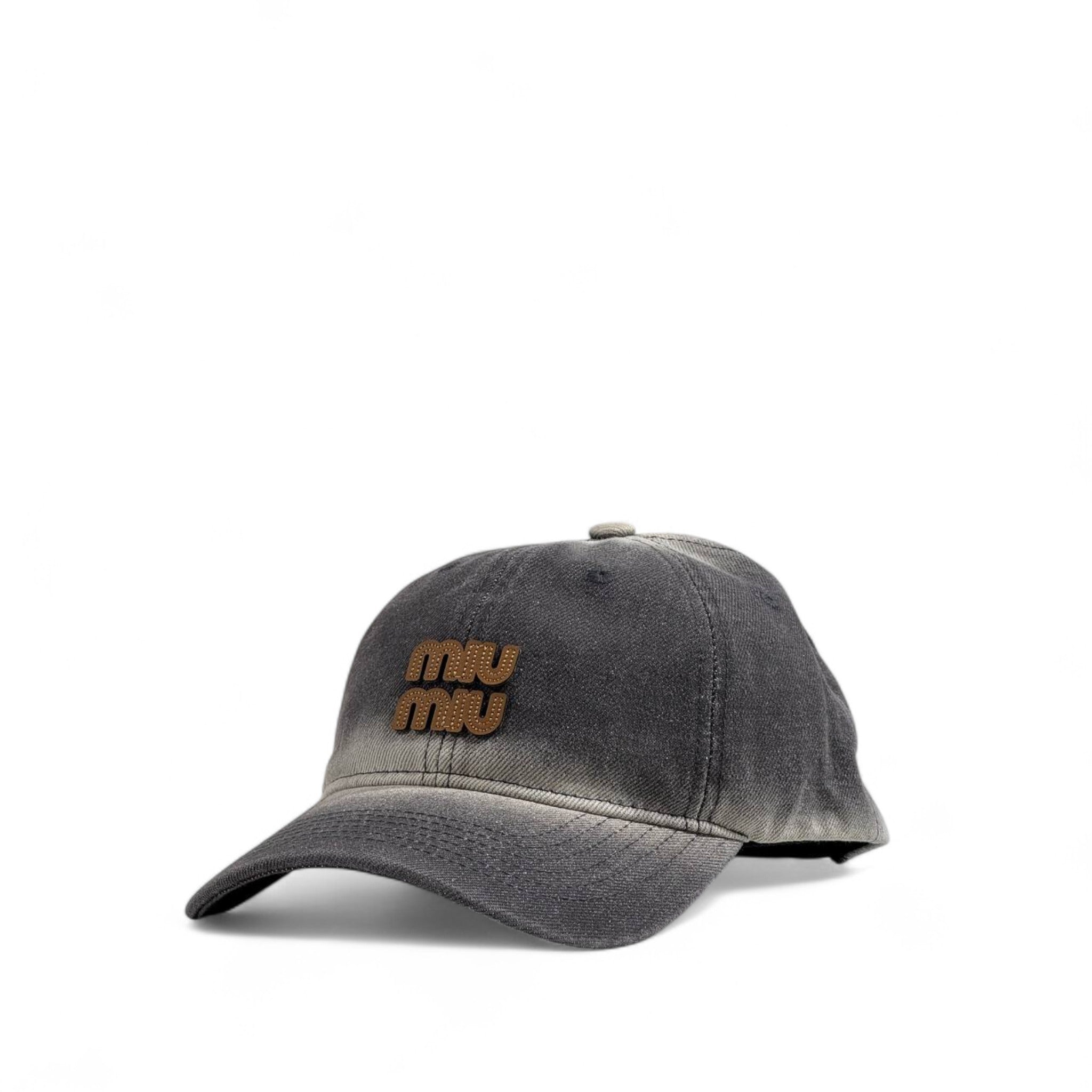 Miu Miu Grey Distressed Cap – Vintage-Inspired Luxury 🧢⚡️✨