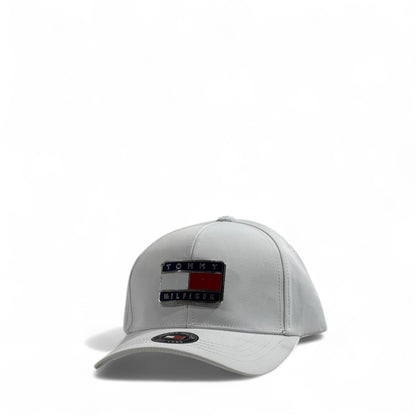 Tommy Hilfiger Light white Cap – Classic Flag Logo 🧢🇺🇸✨