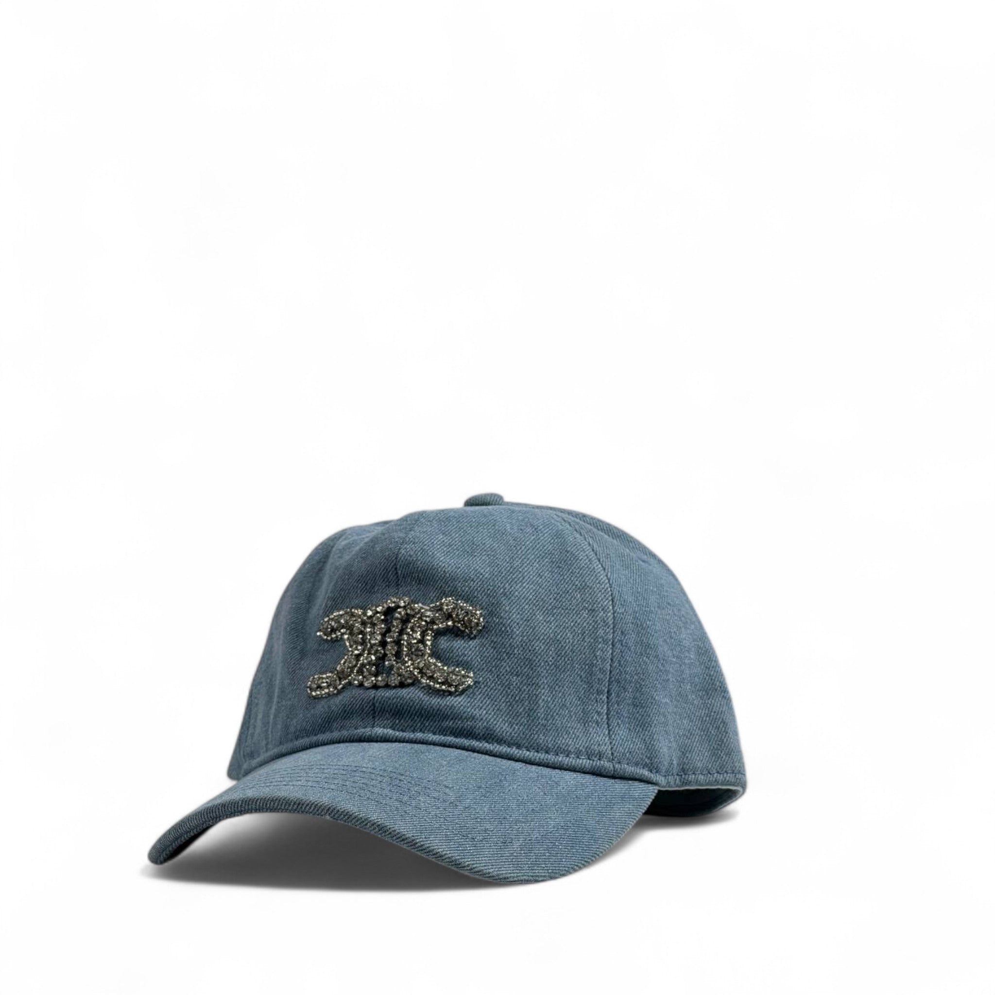 Celine Denim Triomphe Cap – Casual Luxury with Iconic Edge 👖✨