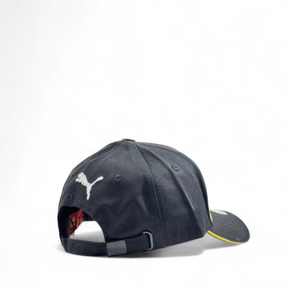 Ferrari Scuderia Black & Yellow Racing Cap – Luxury Motorsport Style 🏎️⚡
