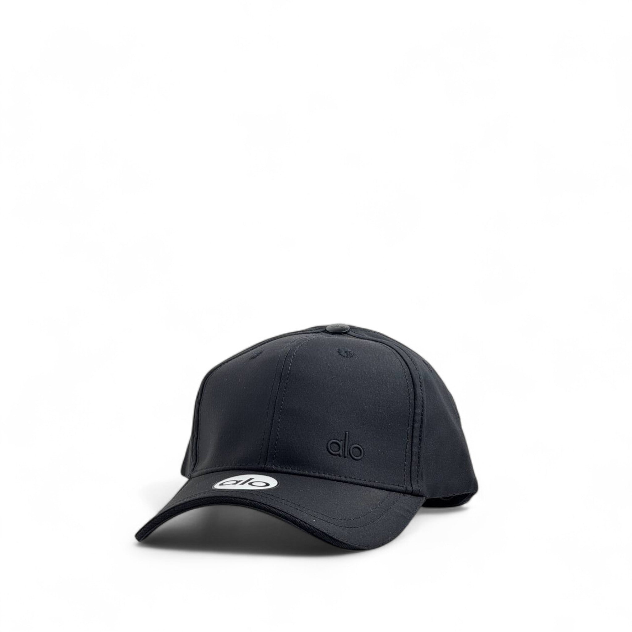 Alo Yoga Black Cap – Minimalist Activewear Style 🧢✨