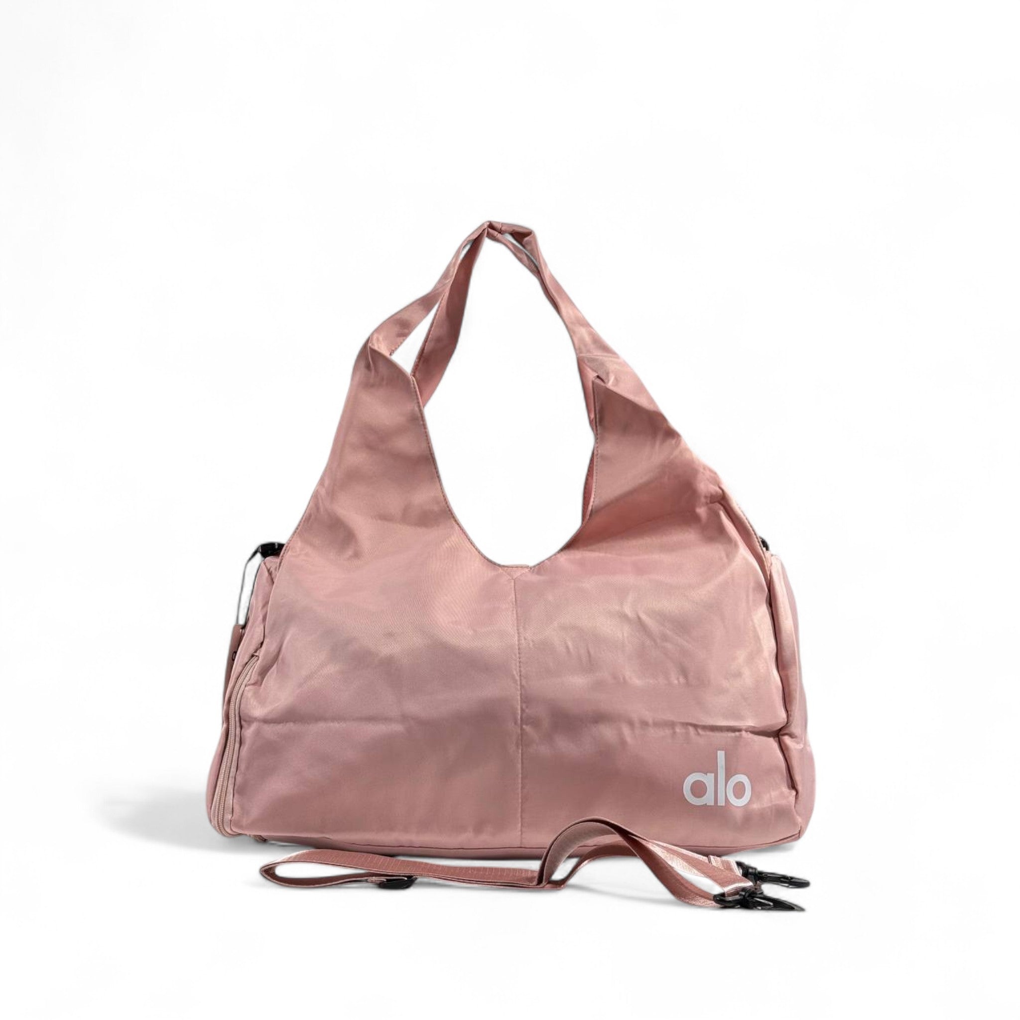 💗 Alo Pink Duffle Bag – Sporty, Chic & Spacious ✨