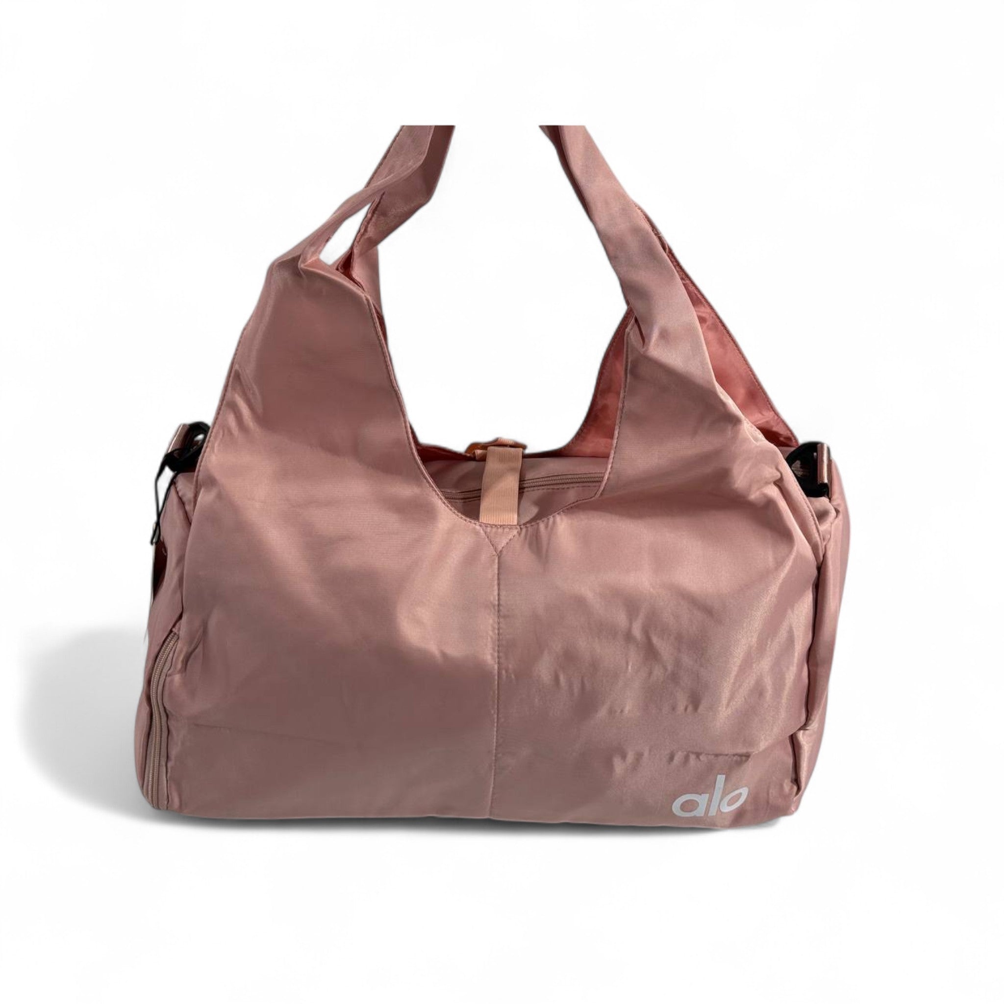 💗 Alo Pink Duffle Bag – Sporty, Chic & Spacious ✨