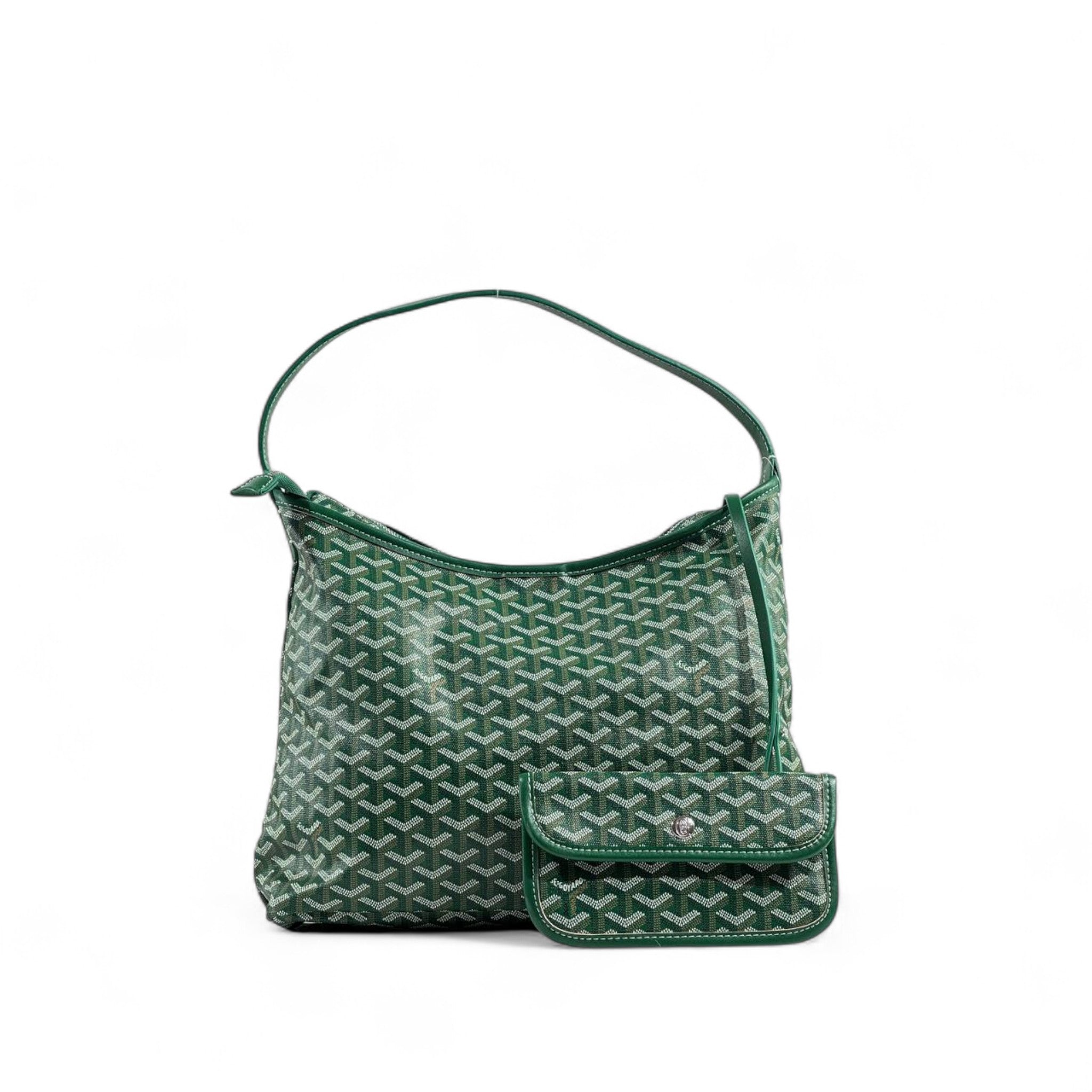 💚 Goyard Green Shoulder Bag with Pouch – Iconic, Chic & Timeless ✨