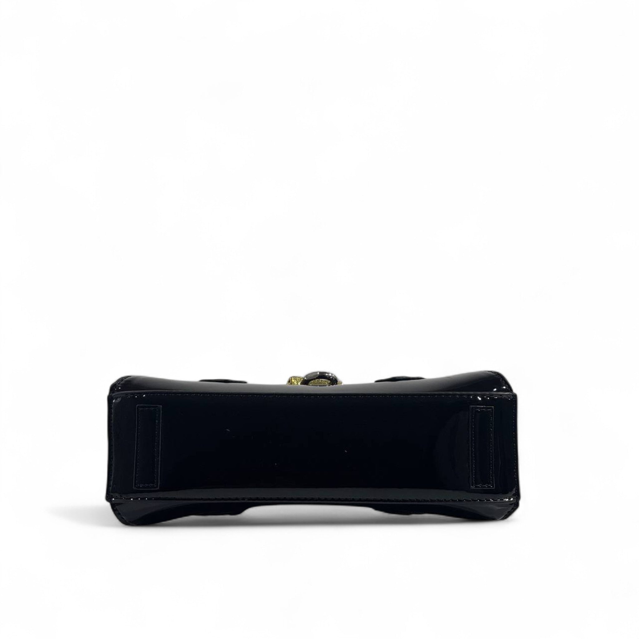 🖤 Givenchy Black Patent Leather Handbag – Sleek, Bold & Couture ✨