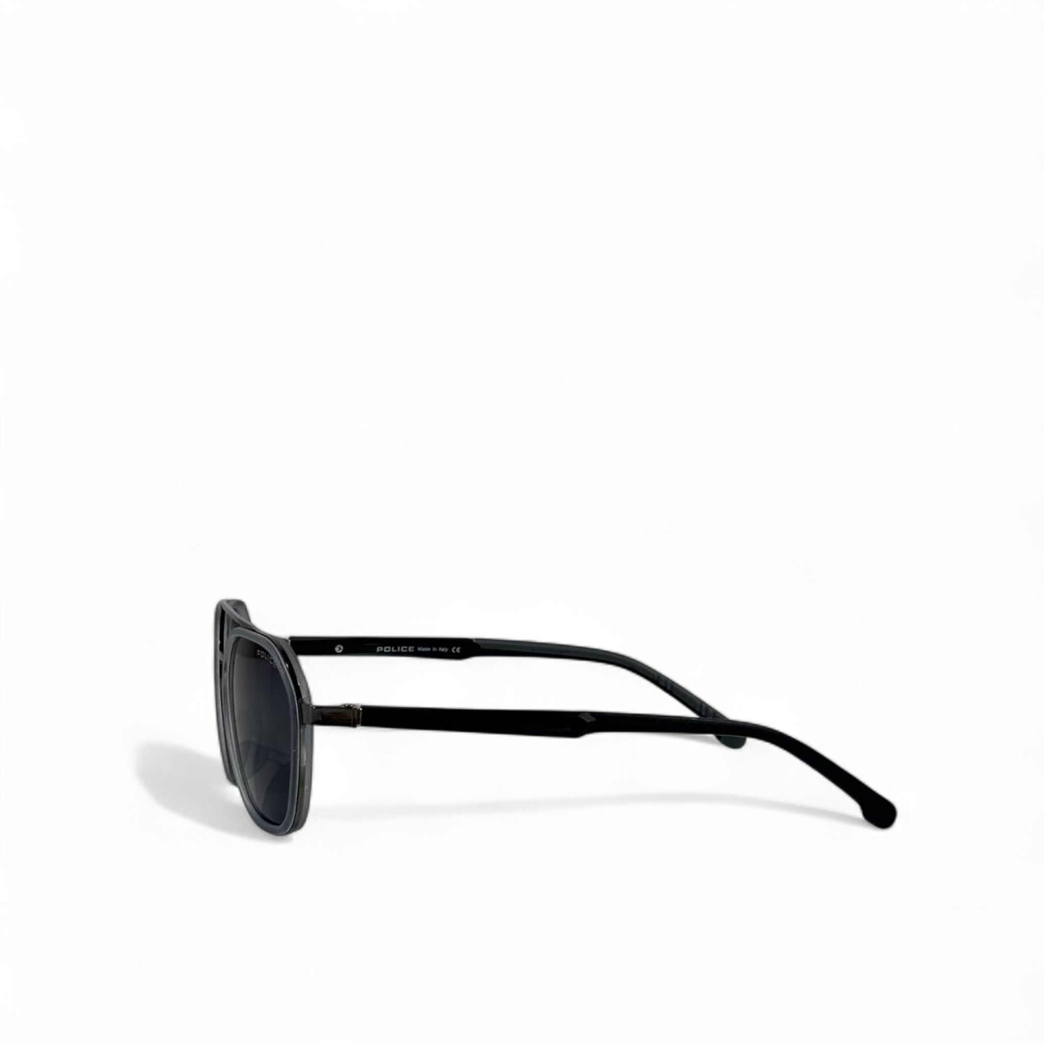 Police Sunglasses – Black Aviator Style with Dark Lenses 😎🖤