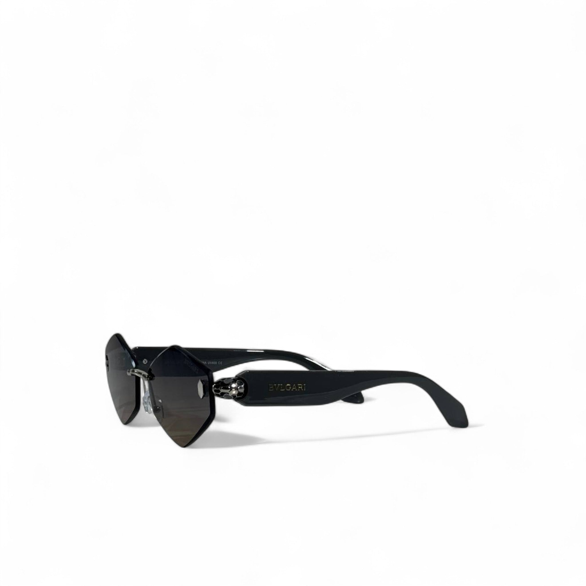 Bvlgari Serpenti Geometric Sunglasses – Iconic Italian Luxury 🐍🖤