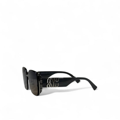 Miu Miu Oversized Square Sunglasses – Black Gradient Iconic Style 🖤✨