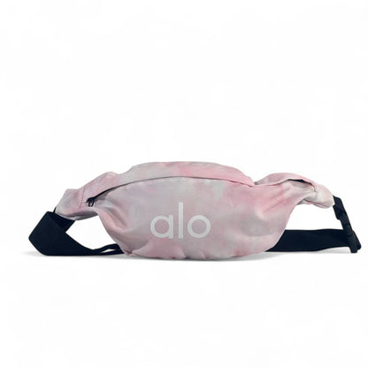 Alo Tie-Dye Pink Waist Bag – Sporty & Stylish 🎀✨