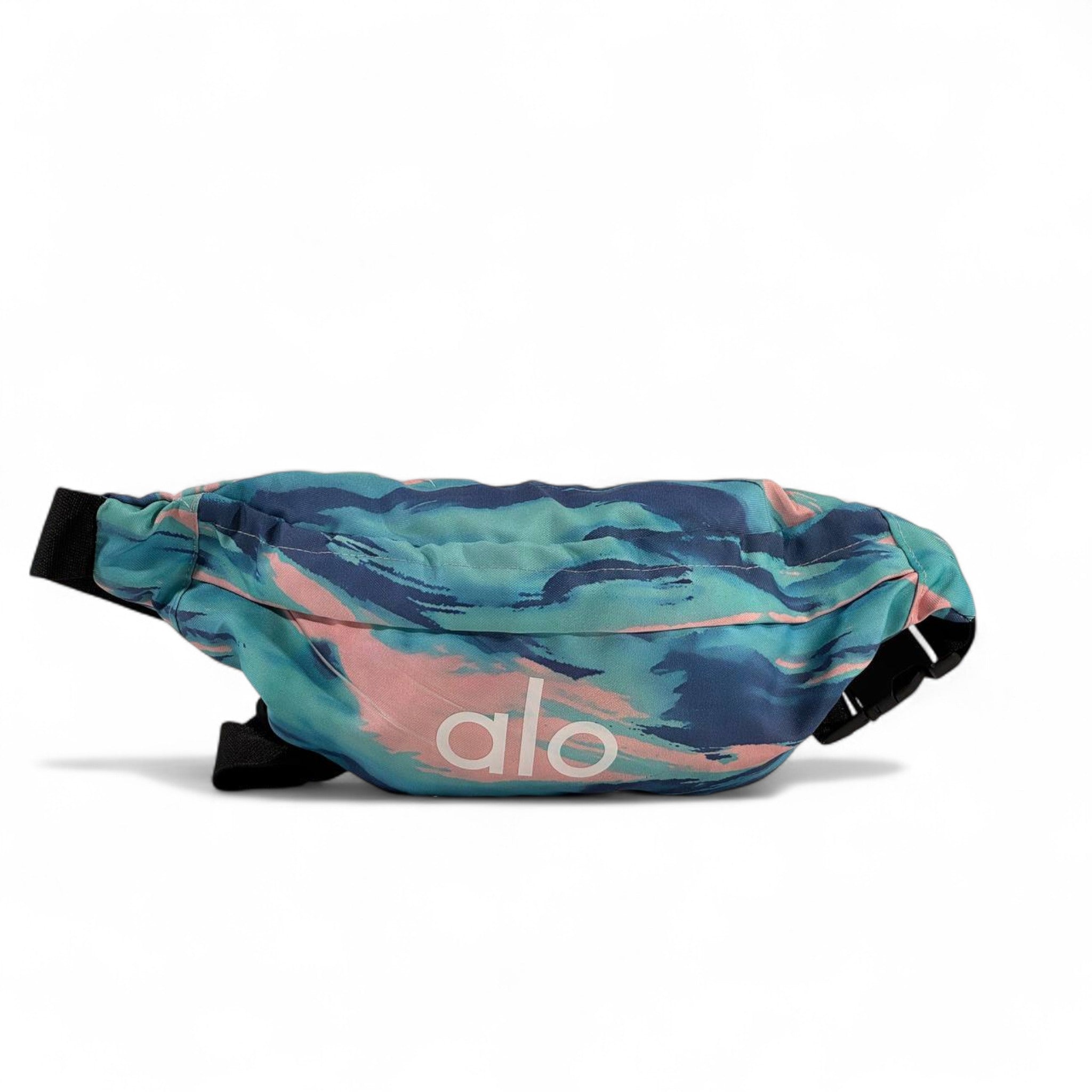 Alo Multicolor Tie-Dye Waist Bag – Festival & Streetwear Vibe 🌈🎒