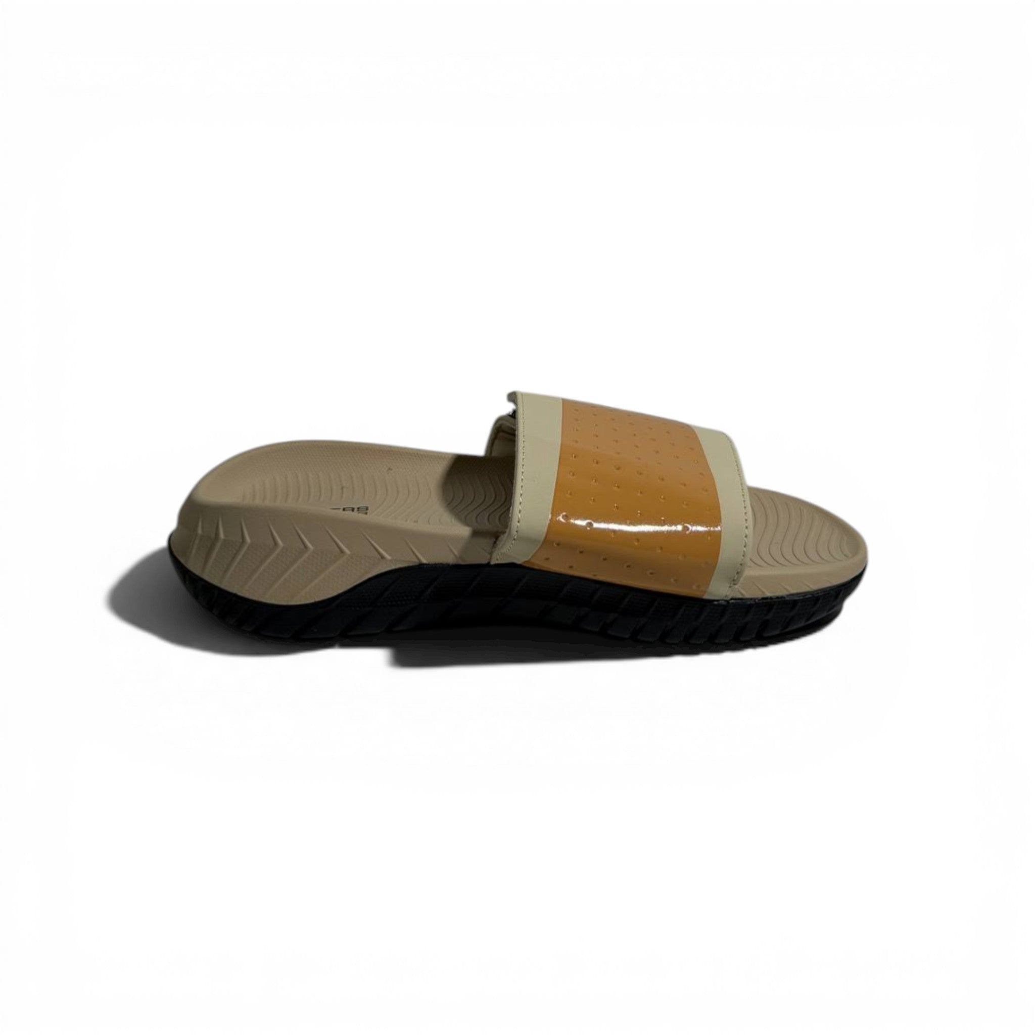 🤍✨ Skechers Comfort Slides – Beige & Tan Edition | Everyday Style & Cushioning