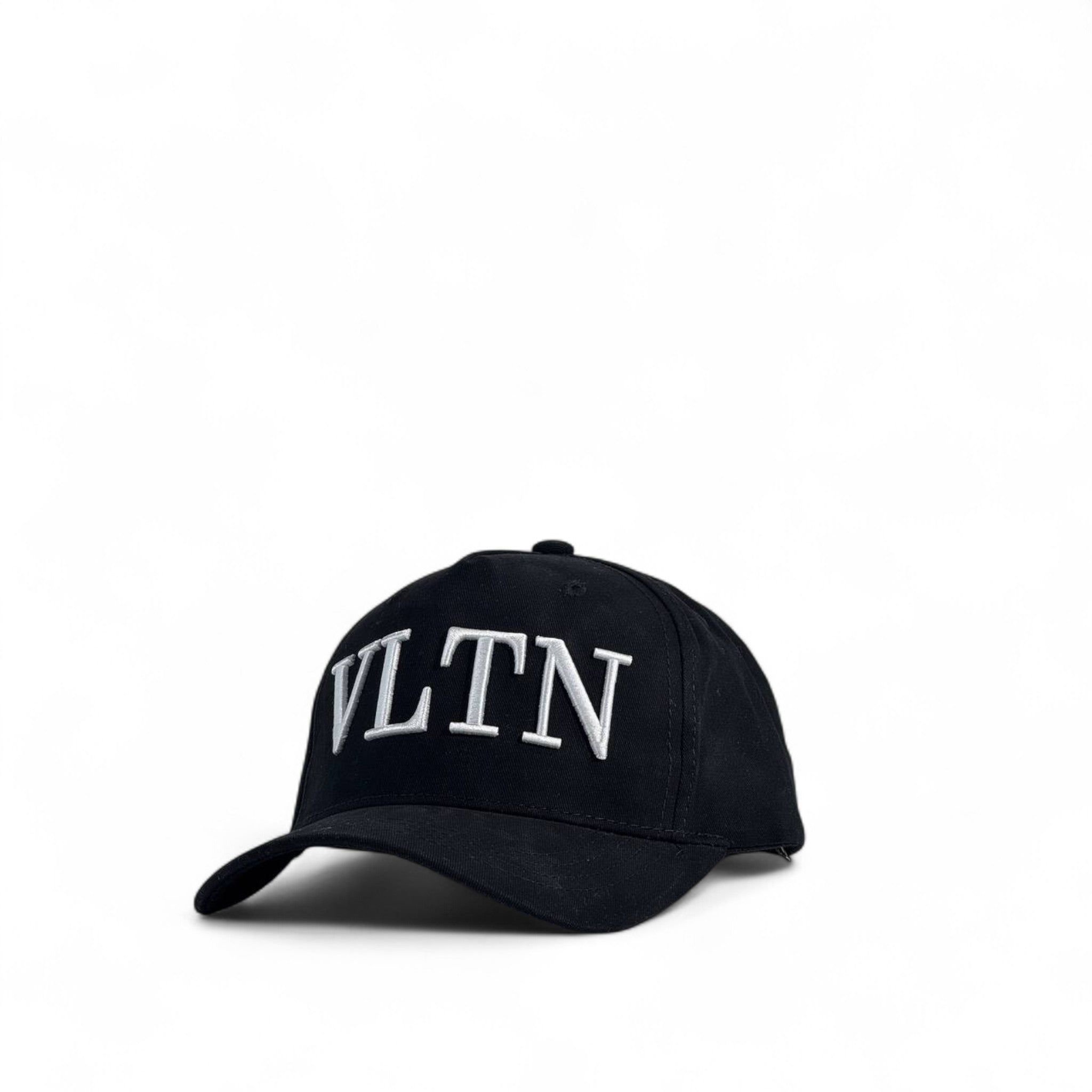 Valentino VLTN Black Cap – Luxury Logo Embroidered Hat 🖤✨