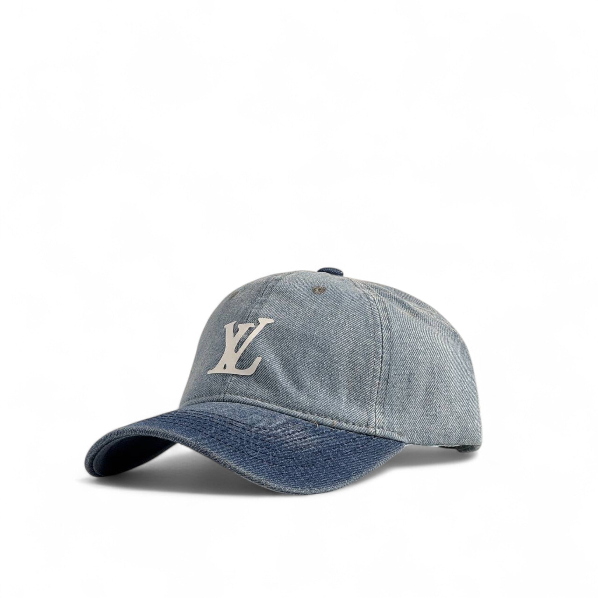 Louis Vuitton LV Denim Cap – Luxury Casual Streetwear 🧢👖