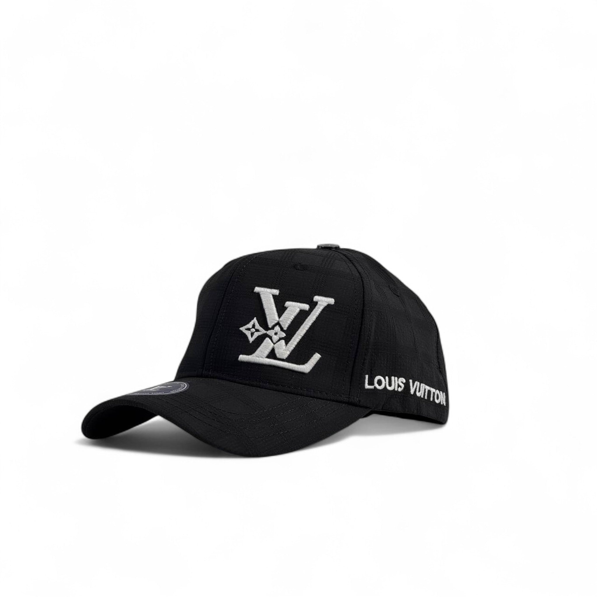 Louis Vuitton LV Black Monogram Cap – Bold Streetwear Luxury 🧢✨