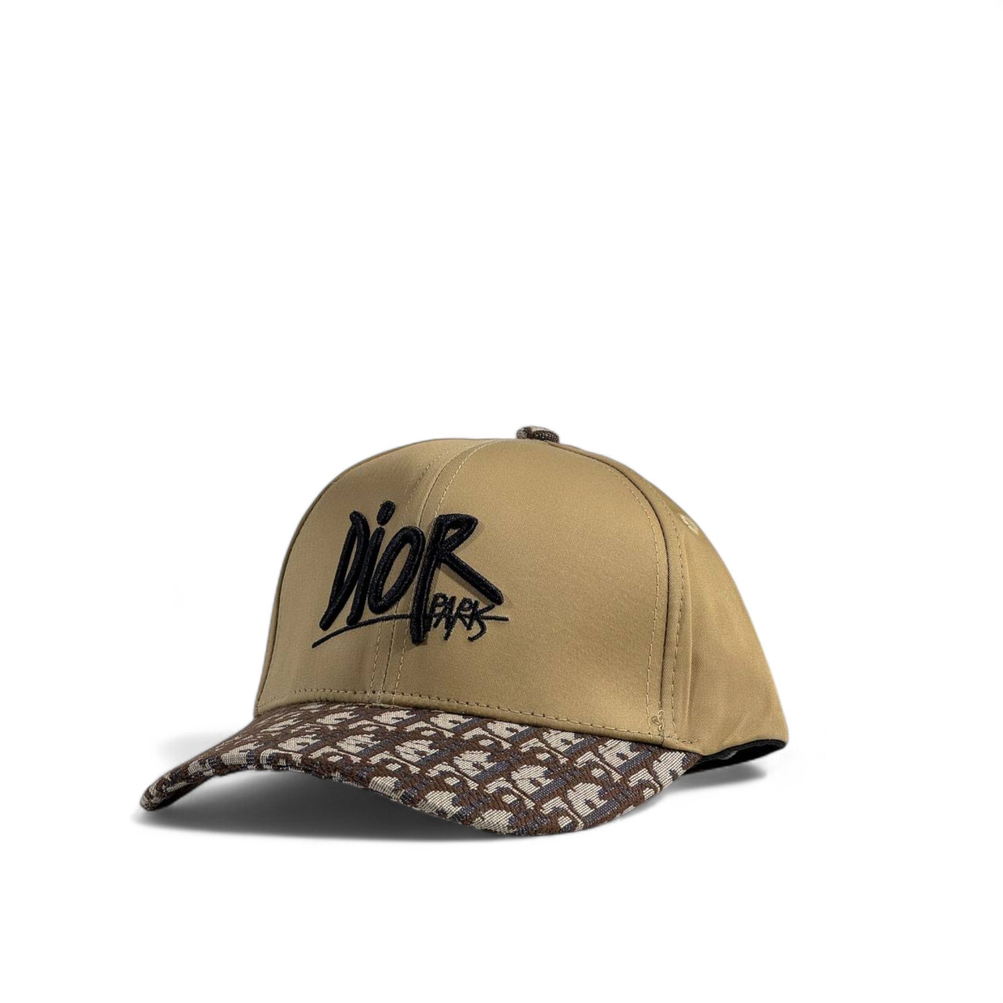 Dior Beige Graffiti Logo Cap – Luxury Streetwear Icon 🧢✨