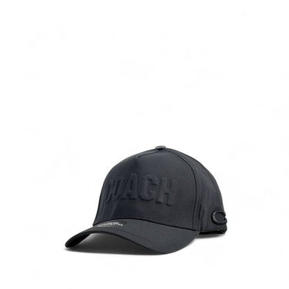 Coach Black Logo Cap – Bold Minimalist Luxury 🖤🧢