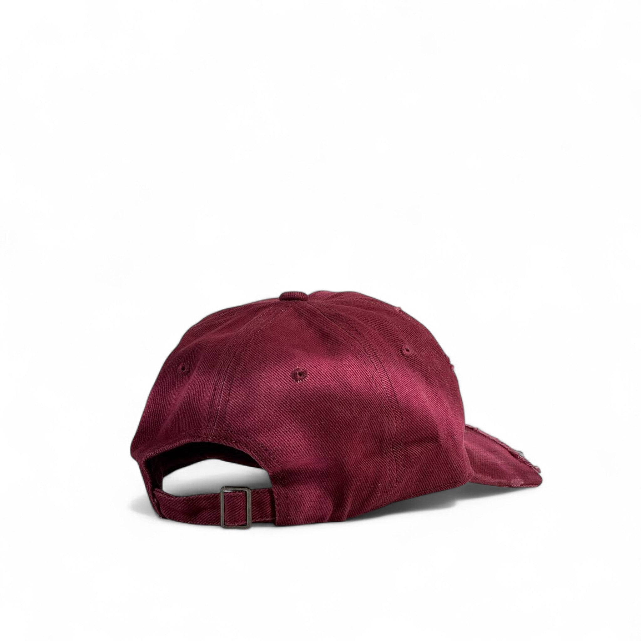 Balenciaga Distressed Cap – “8” Red Edition ❤️🧢