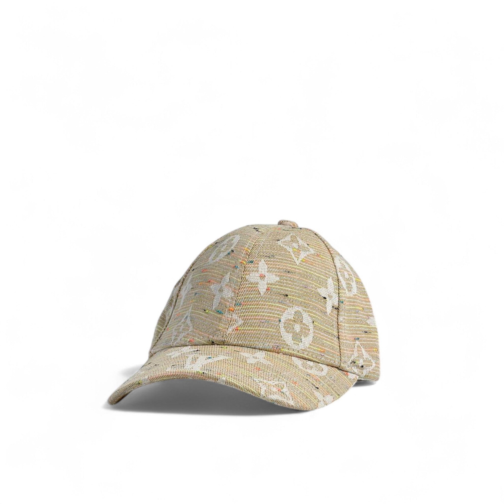 Louis Vuitton Monogram Jacquard Cap – Beige Luxe 🤍✨