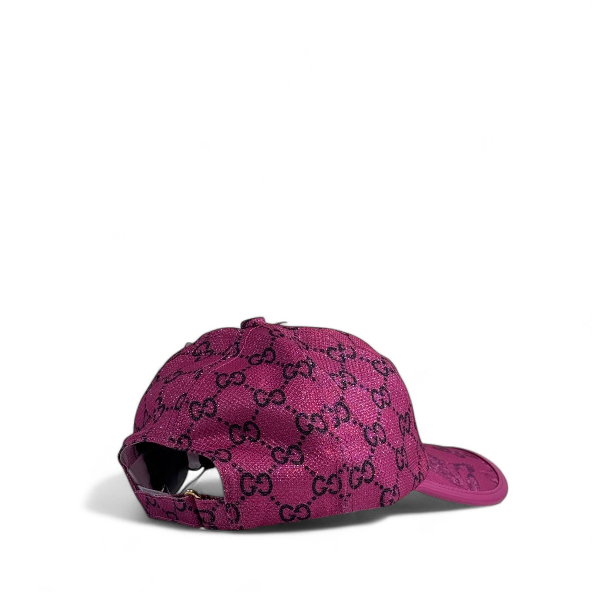 🧢 Gucci GG Monogram Panther Patch Cap – Hot Pink Edition 💖✨