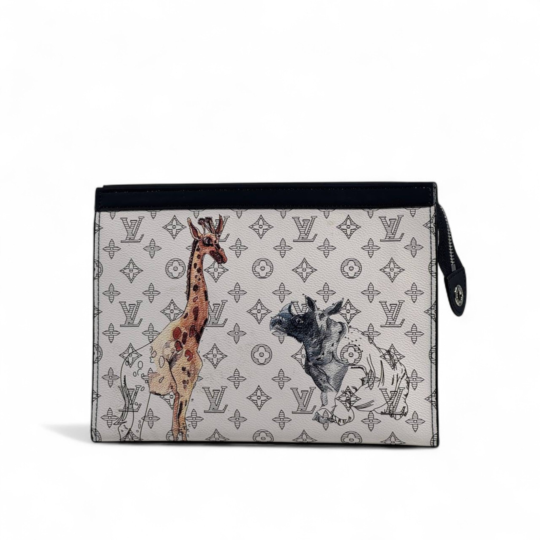 Louis Vuitton Safari Animal Monogram Clutch 🦒🦏✨