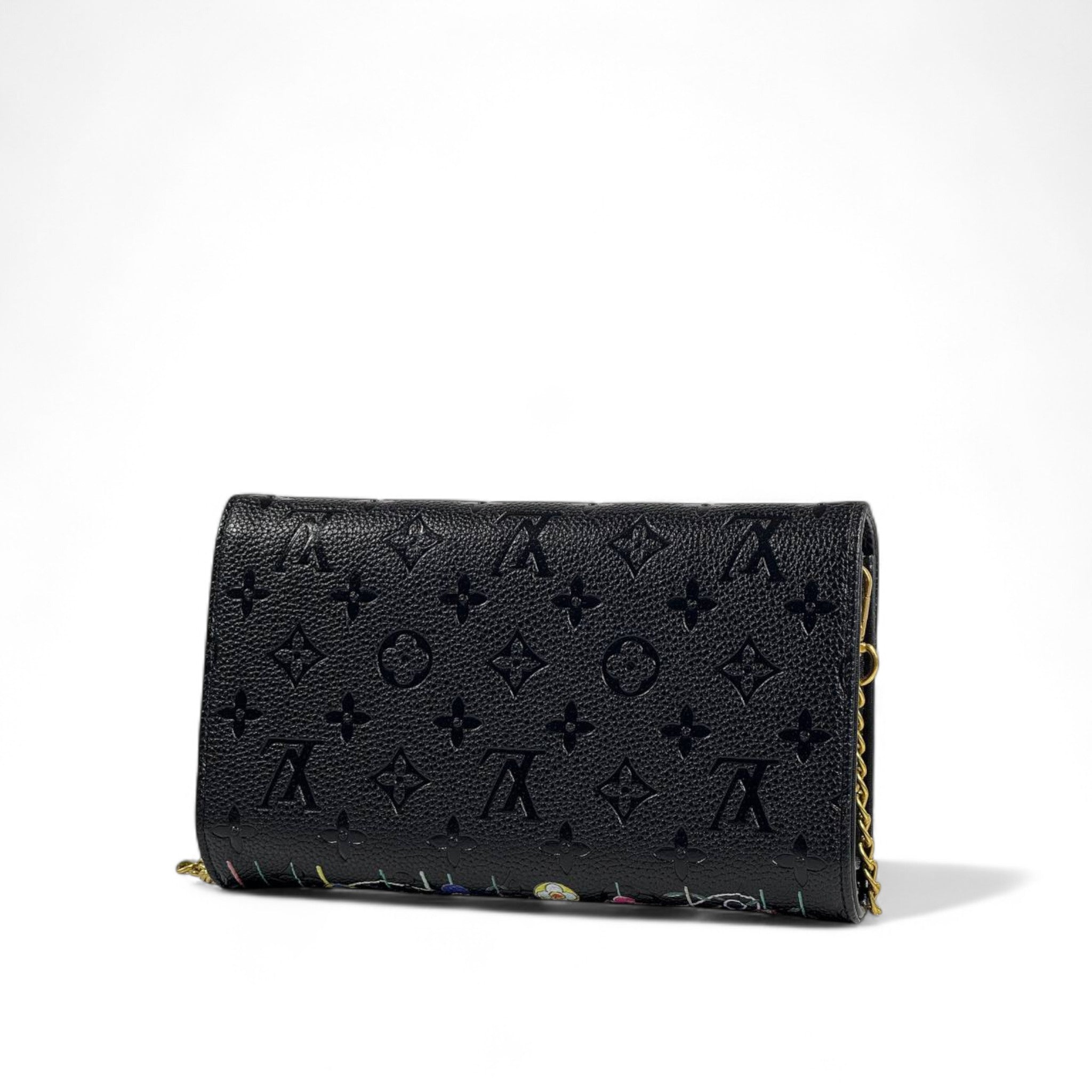Louis Vuitton Flower Bloom Monogram Wallet on Chain 🌼🌸✨