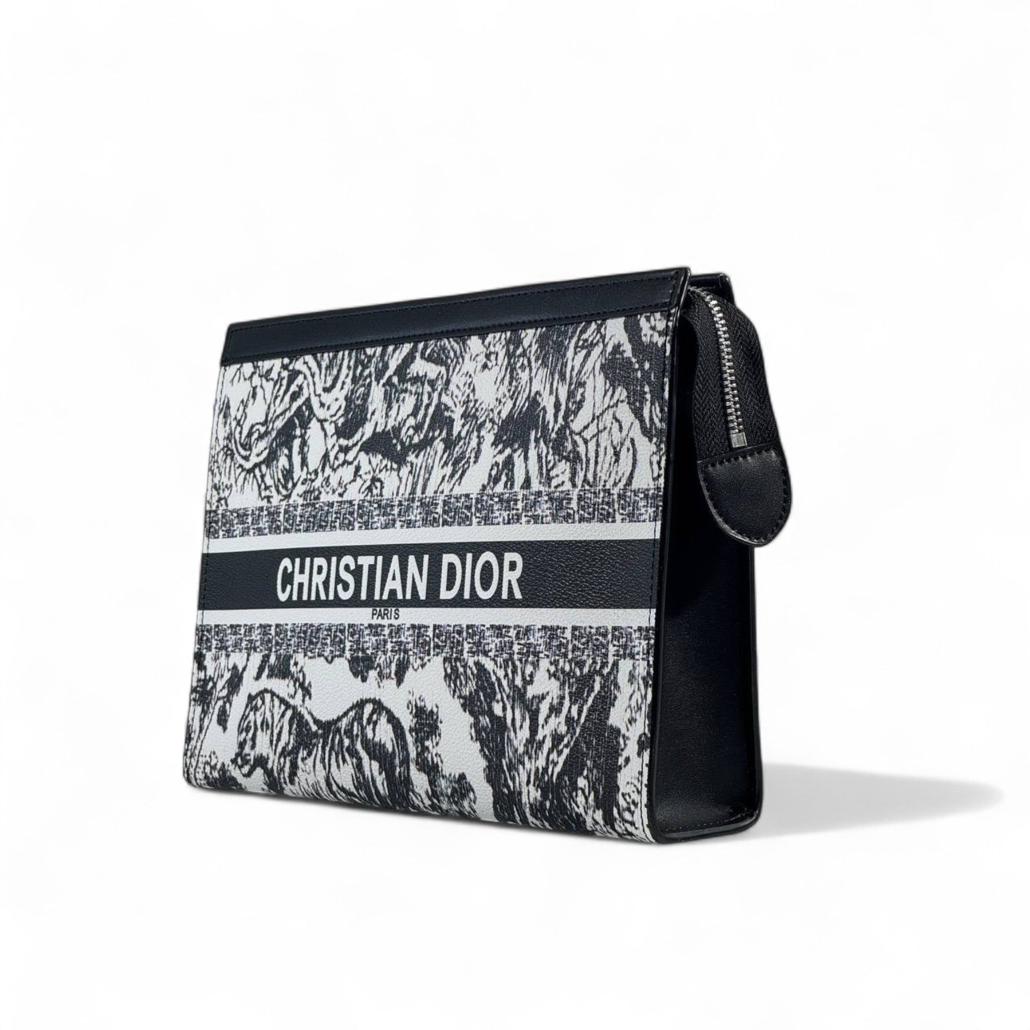 Christian Dior Toile de Jouy Oblique Pouch 🖤✨
