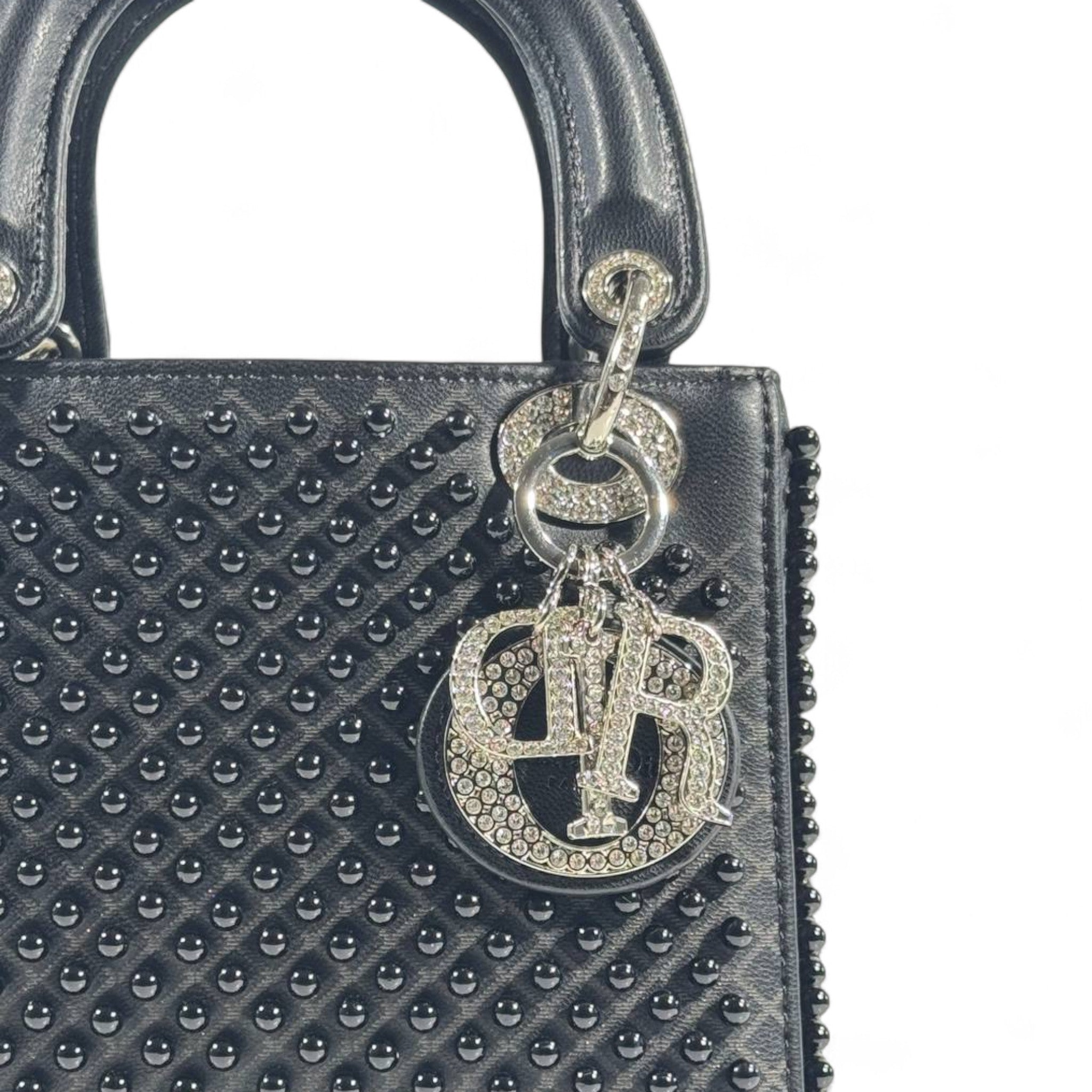 Lady Dior Black Studded Cannage Bag ✨🖤