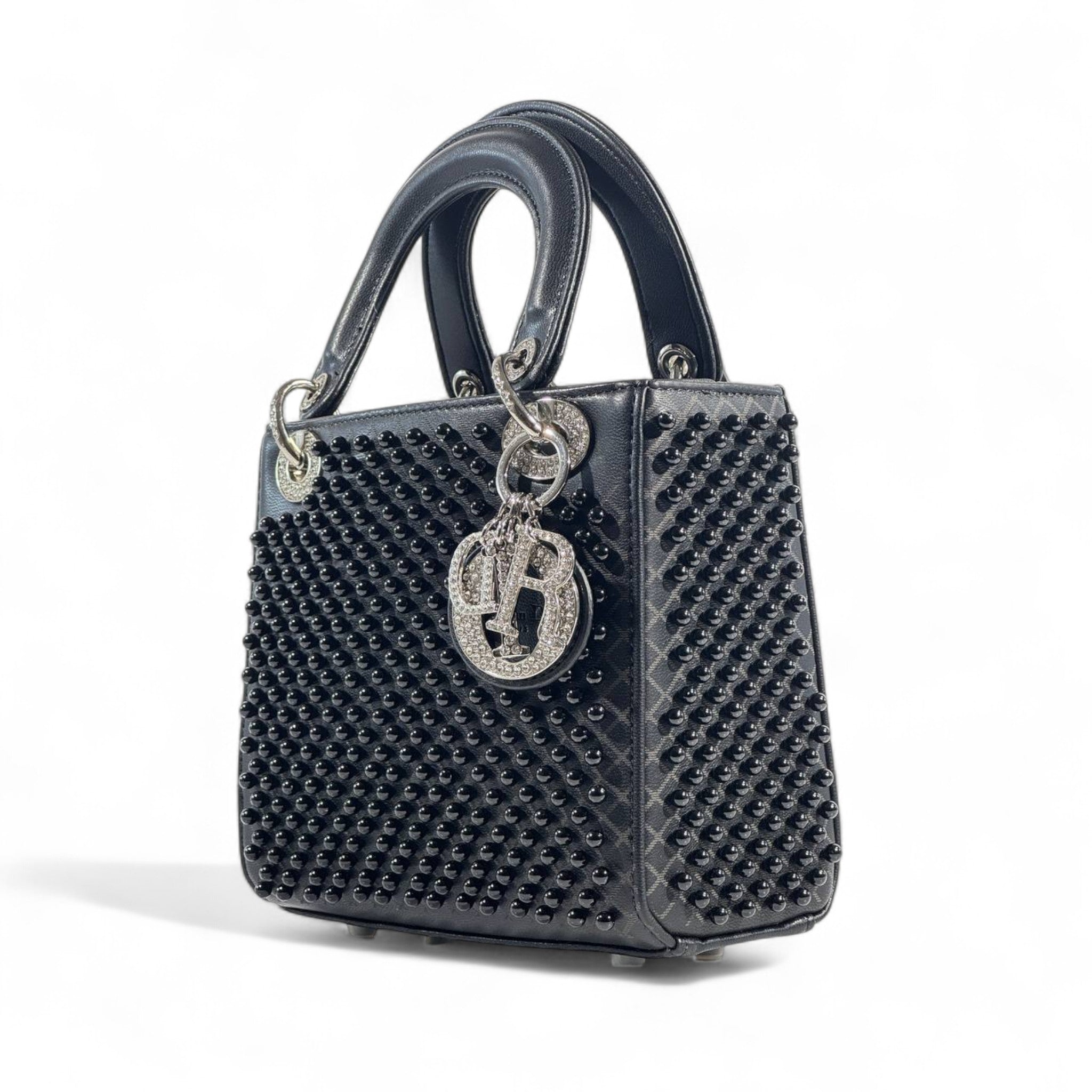 Lady Dior Black Studded Cannage Bag ✨🖤