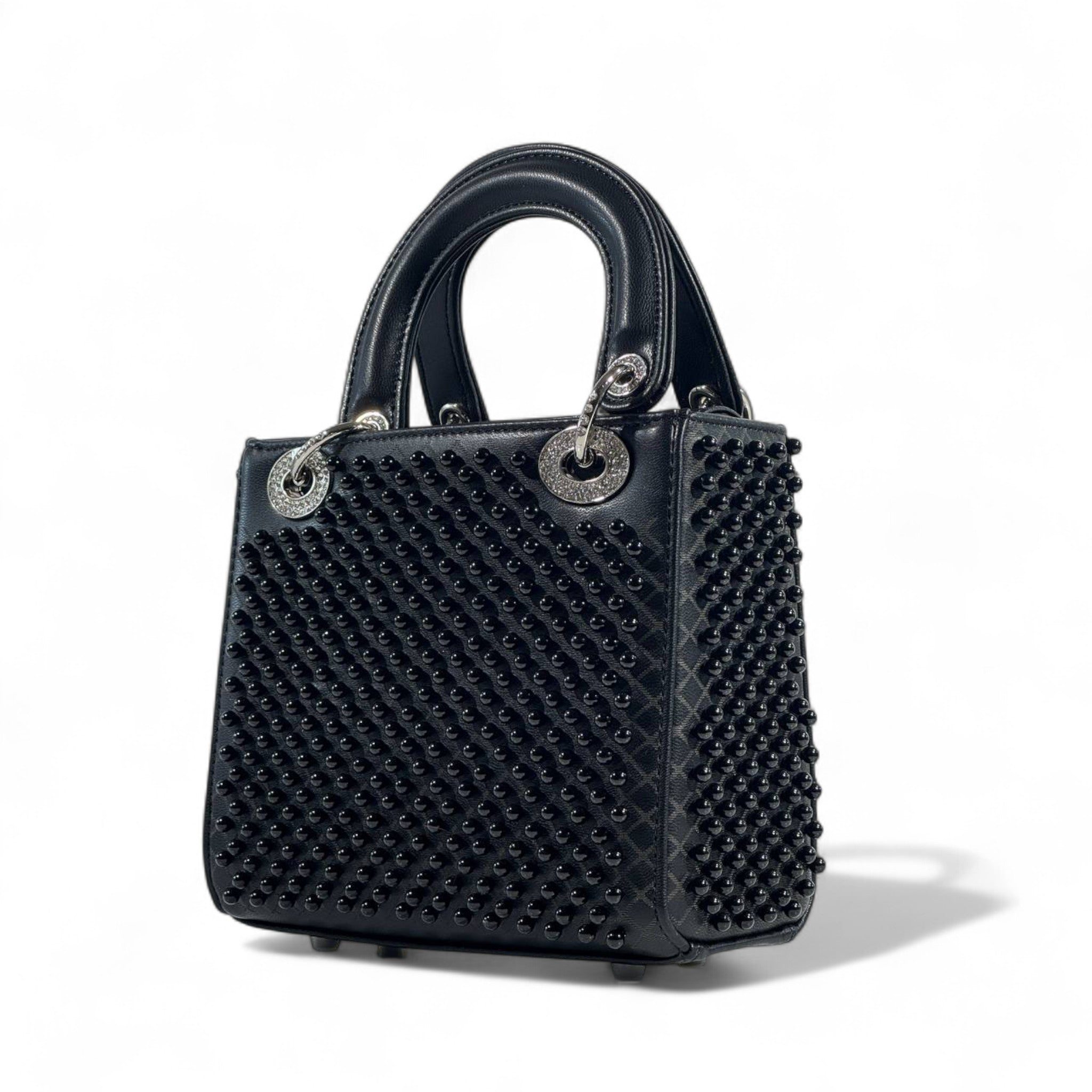 Lady Dior Black Studded Cannage Bag ✨🖤
