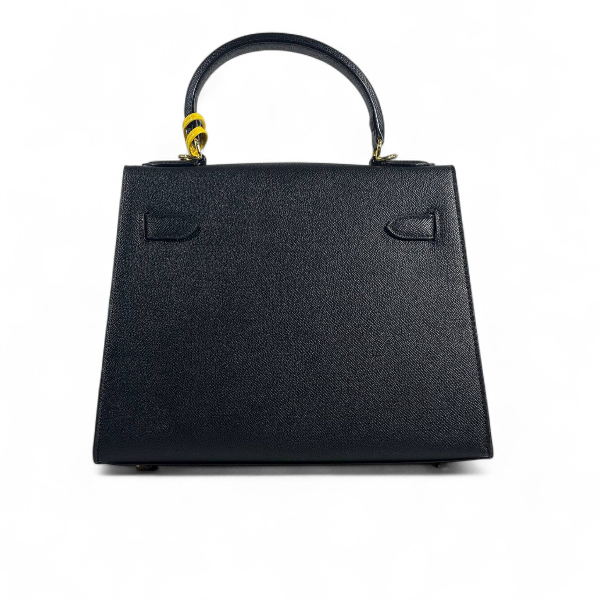 Hermès Kelly 28 Black with Pegasus Rodeo Charm 🖤🐎✨