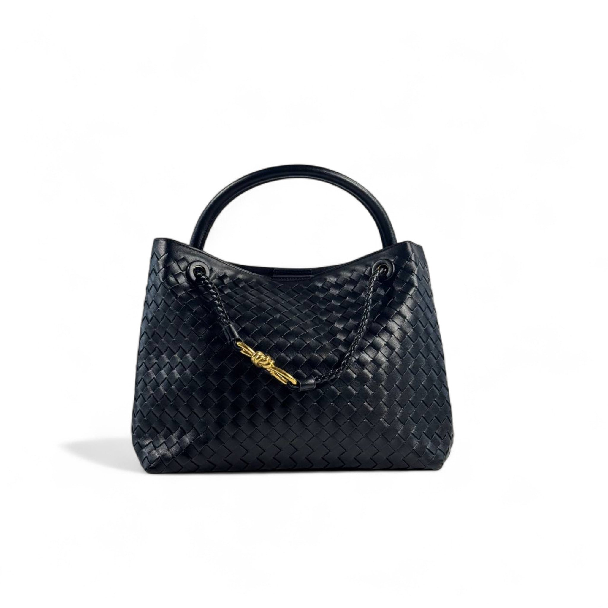 Bottega Veneta Black Intrecciato Tote 🖤 – Timeless Woven Luxury