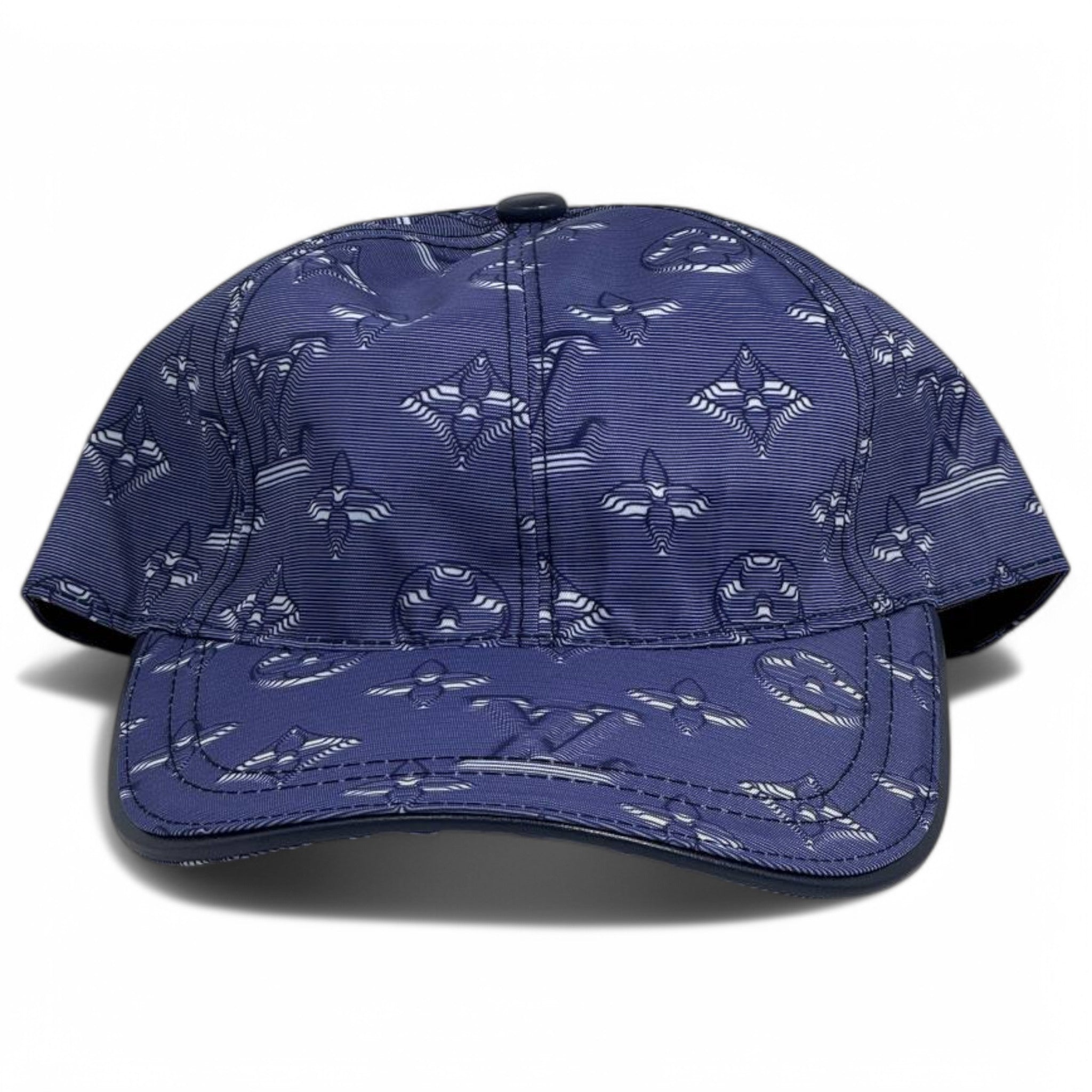 Louis Vuitton Embossed Monogram Cap – Blue Edition