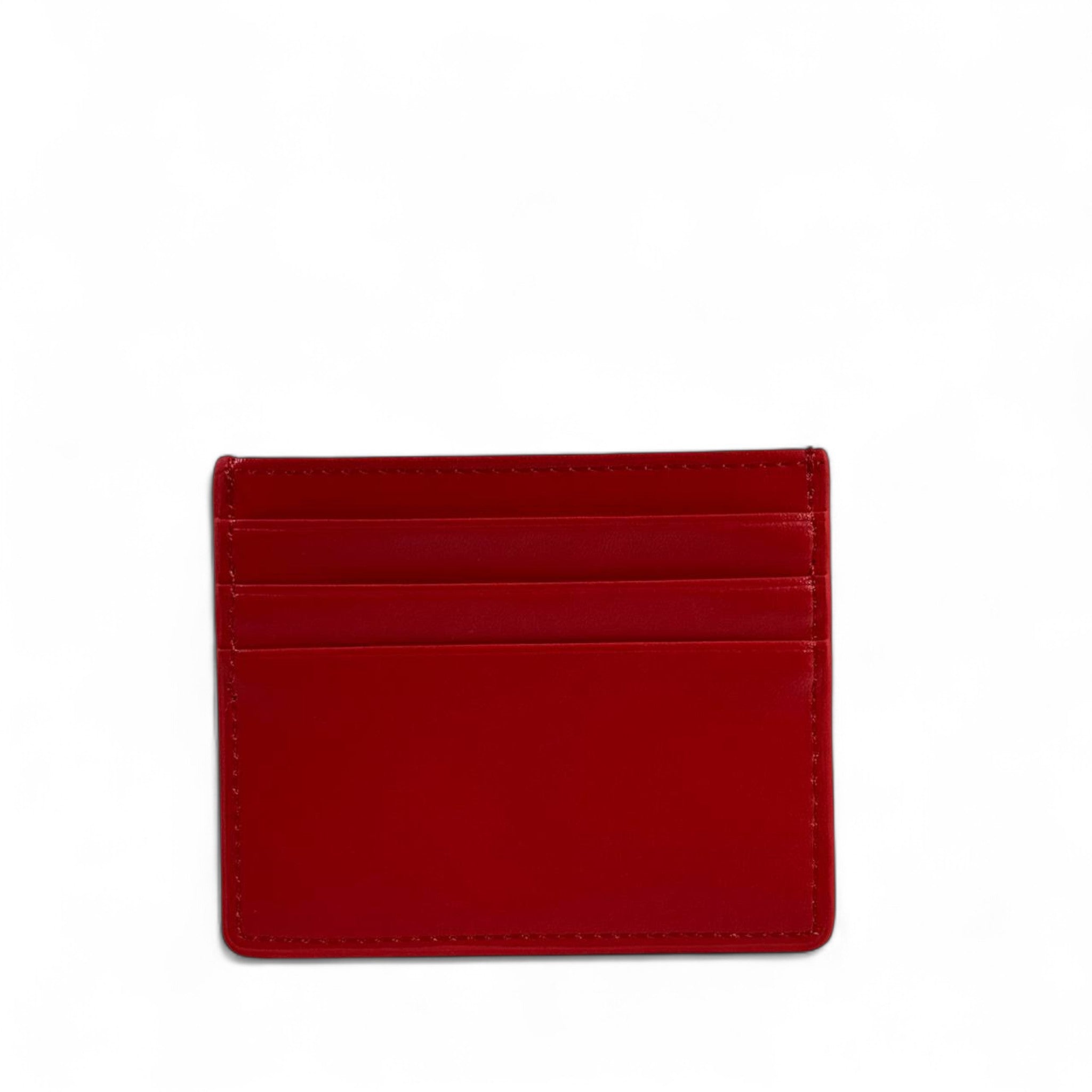 🔴 BMW Red Leather Card Holder – Bold Luxury, Engineered for Style